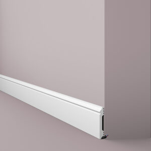 FL1 2m WALLSTYL® SKIRTING - Practical & Affordable Skirting board (needs painting)